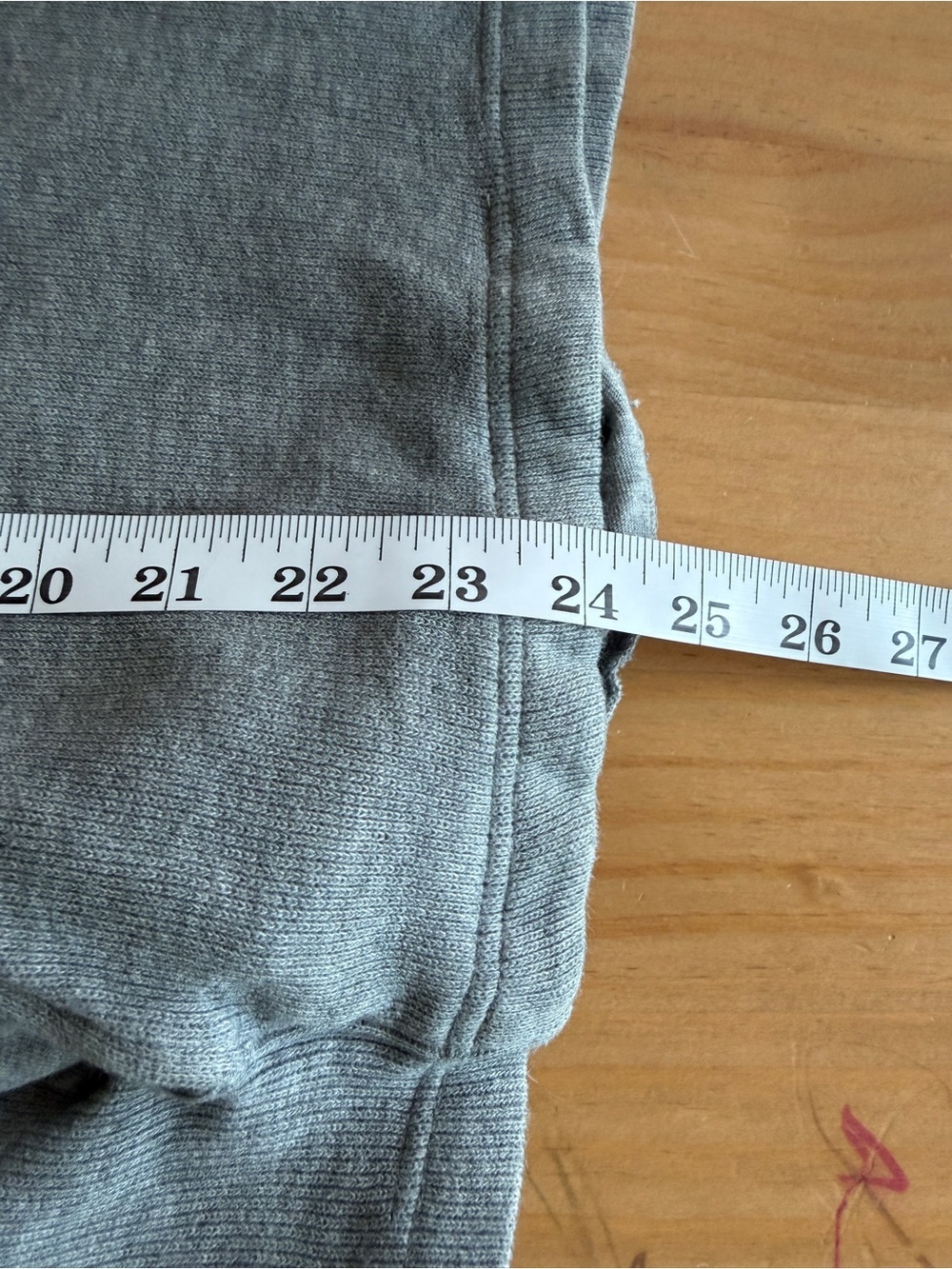Banana Republic Men's Medium Gray Two Tone Thermal Raglan Hoodie Sweatshirt - Picture 10 of 10
